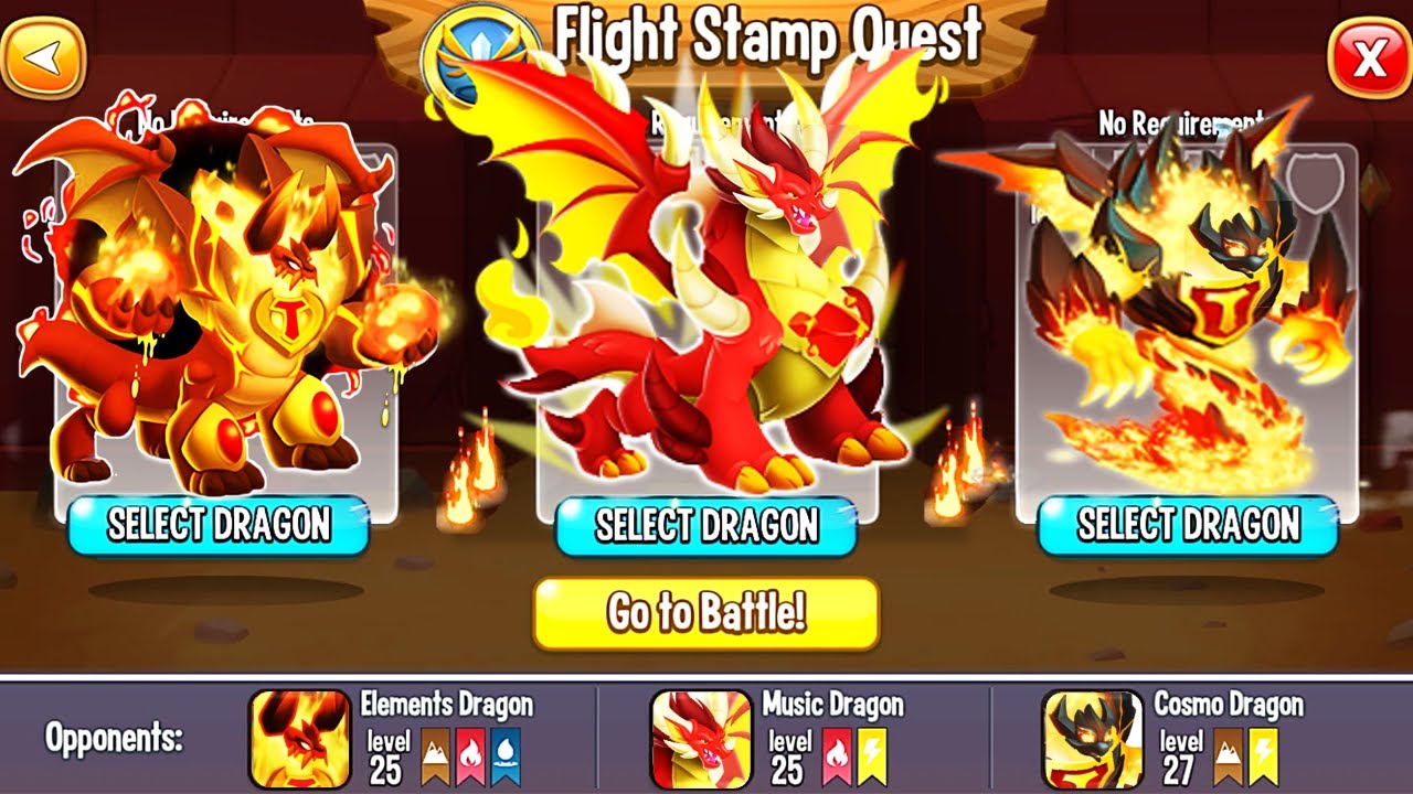 MY TOP 3 VIP FLAME DRAGON IN DRAGON CITY 2025! 😱