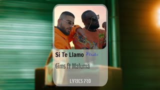 Gims & Maluma - Si Te Llamo (lyrics/letra) Resimi