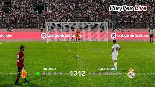 Pes 2020 - mallorca vs real madrid penalty shootout gameplay pc