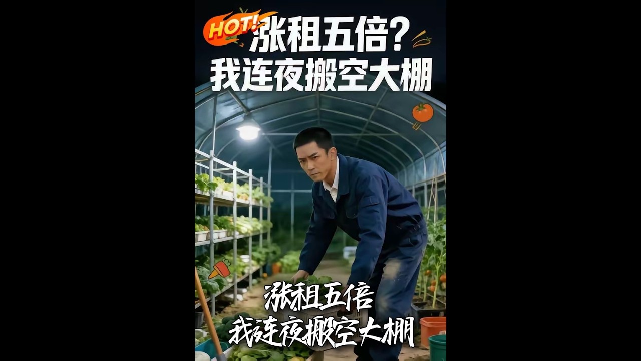 漲租五倍？我連夜搬空大棚讓他顆粒無收