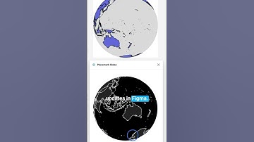 Creating a globe in Figma #map #figma #figmadesign #cartography