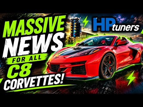 MASSIVE UPDATE FOR ALL C8 CORVETTES! HP Tuners releases C8 DCT transmission tuning!