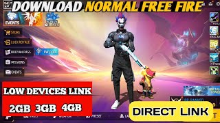 Download Normal free fire after OB44 update in telugu | free fire