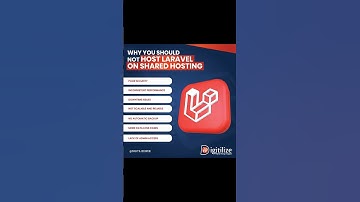 Why you should not host laravel on shared hosting