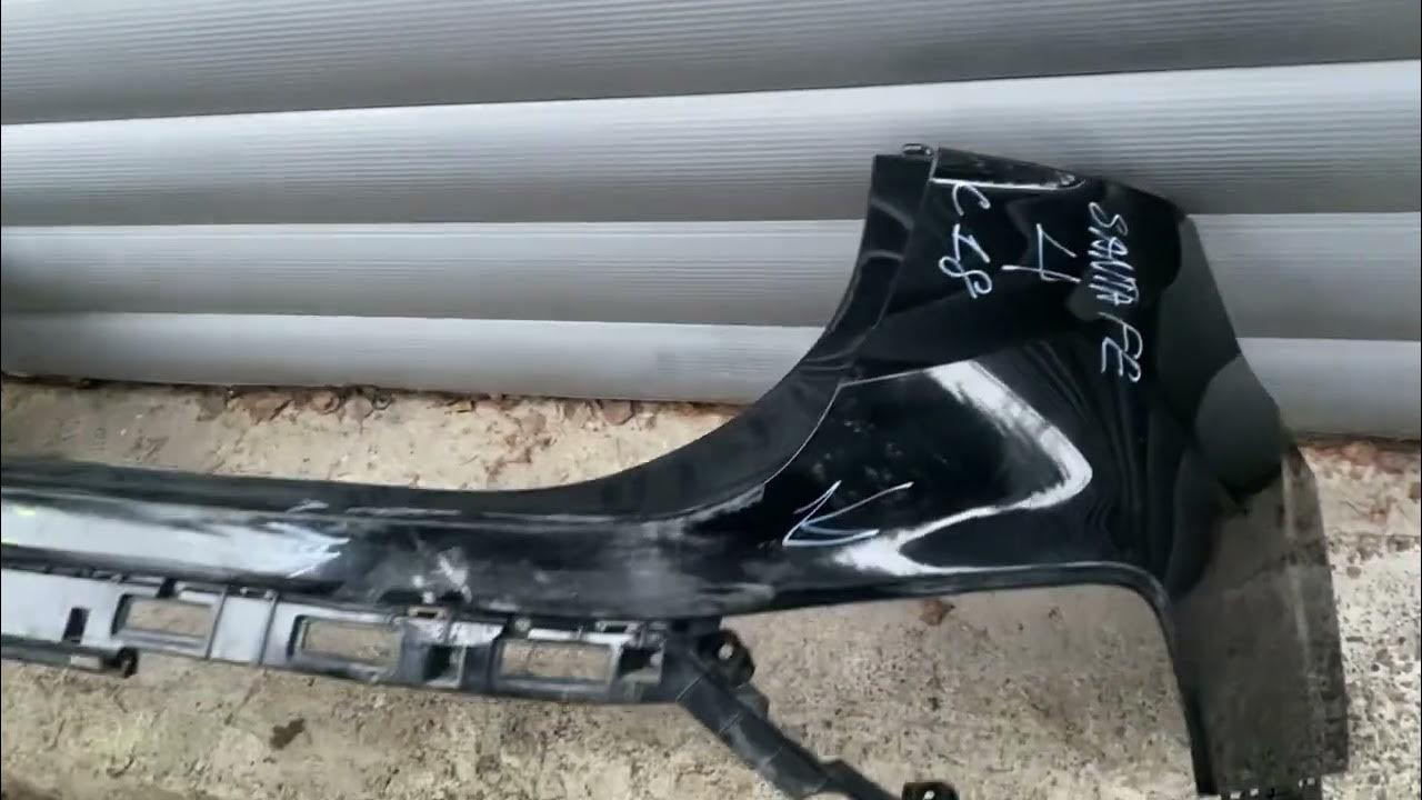 Задний бампер хендай Санта фе 4 купить оригинал - YouTube