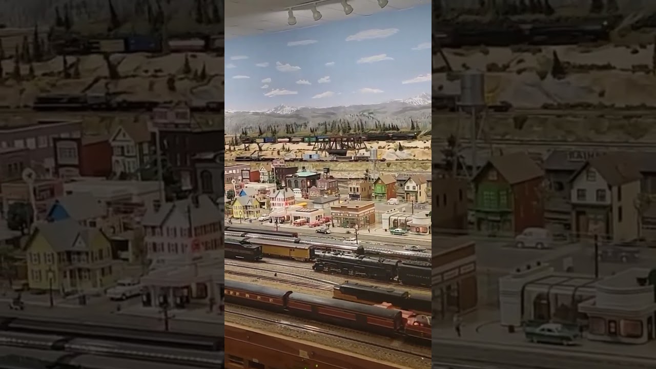 Really cool train setup. 