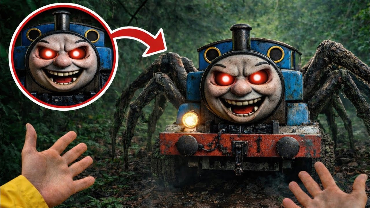 I Found EVIL Thomas in the Forest…😱