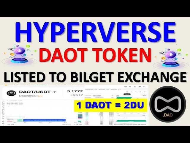 Hyperverse Update | Daot Token Listed To Bitget Exchange | Hyperverse Update #crypto #hyperverse class=