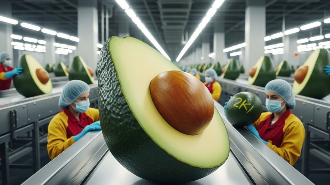 Inside an Avocado Oil Factory – From Fresh Fruit to Bottled Oil