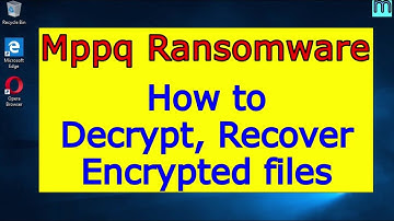 Mppq virus (ransomware). How to decrypt .Mppq files. Mppq File Recovery Guide.
