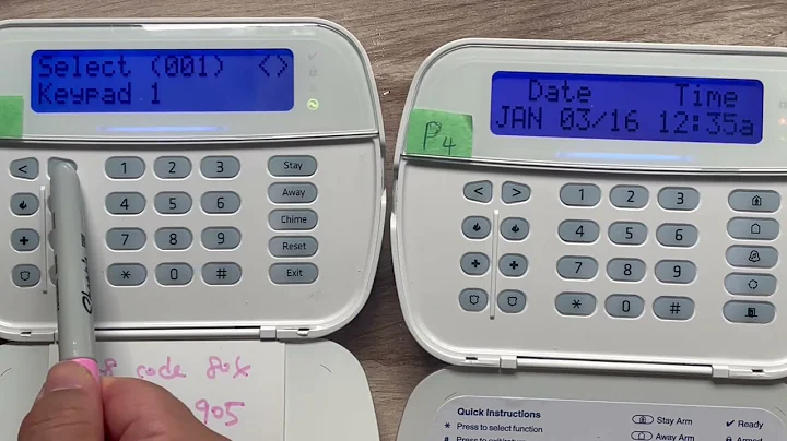 Delete DSC  NEO HS2LCDWF9ENGN Wireless keypad