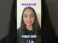 Avoid using VERY in English | Day 6 | #shorts