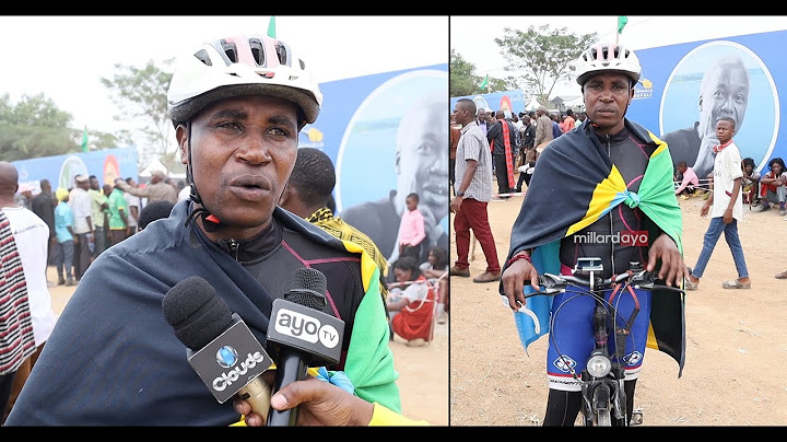 MWENDESHA BAISKELI ANAYETREND AFUNGUKA, NIMECHUKUA SIKU 5 KILOMETA 720 KUSHUHUDIA UZINDUZI WA DARAJA