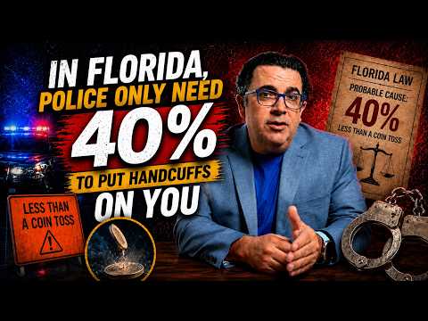 How Much Evidence Do Florida Police Need to Arrest You?