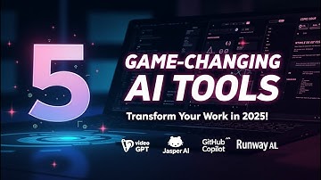 5 Game Changing AI Tools You Need To Know | best ai tools 2025