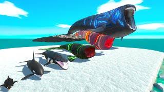 The Evolution Of The Penguin Becoming A Bloop - Animal Revolt Battle Simulator