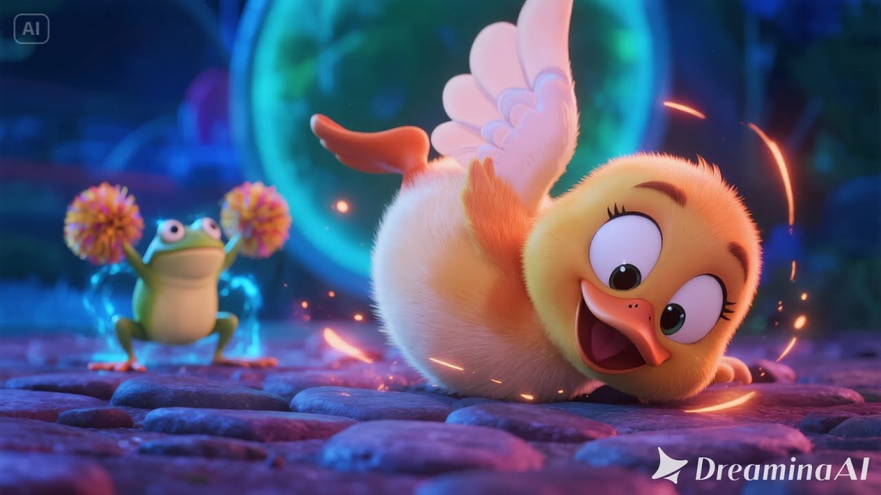 Ducklings on the Great Comeback | Cute Duckling Adventure Song for Kids | Inspirational Rhyme