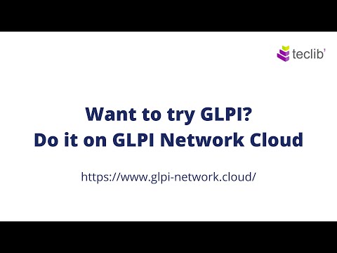 Looking for GLPI demo? Try it on GLPI Network Cloud!