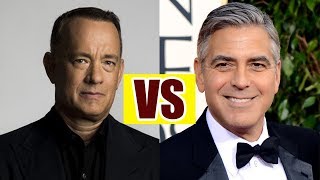 george clooney net worth, income and house vs tom hanks net worth, income and house