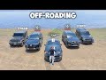 We try offroading with mustang  thar scorpio fortuner