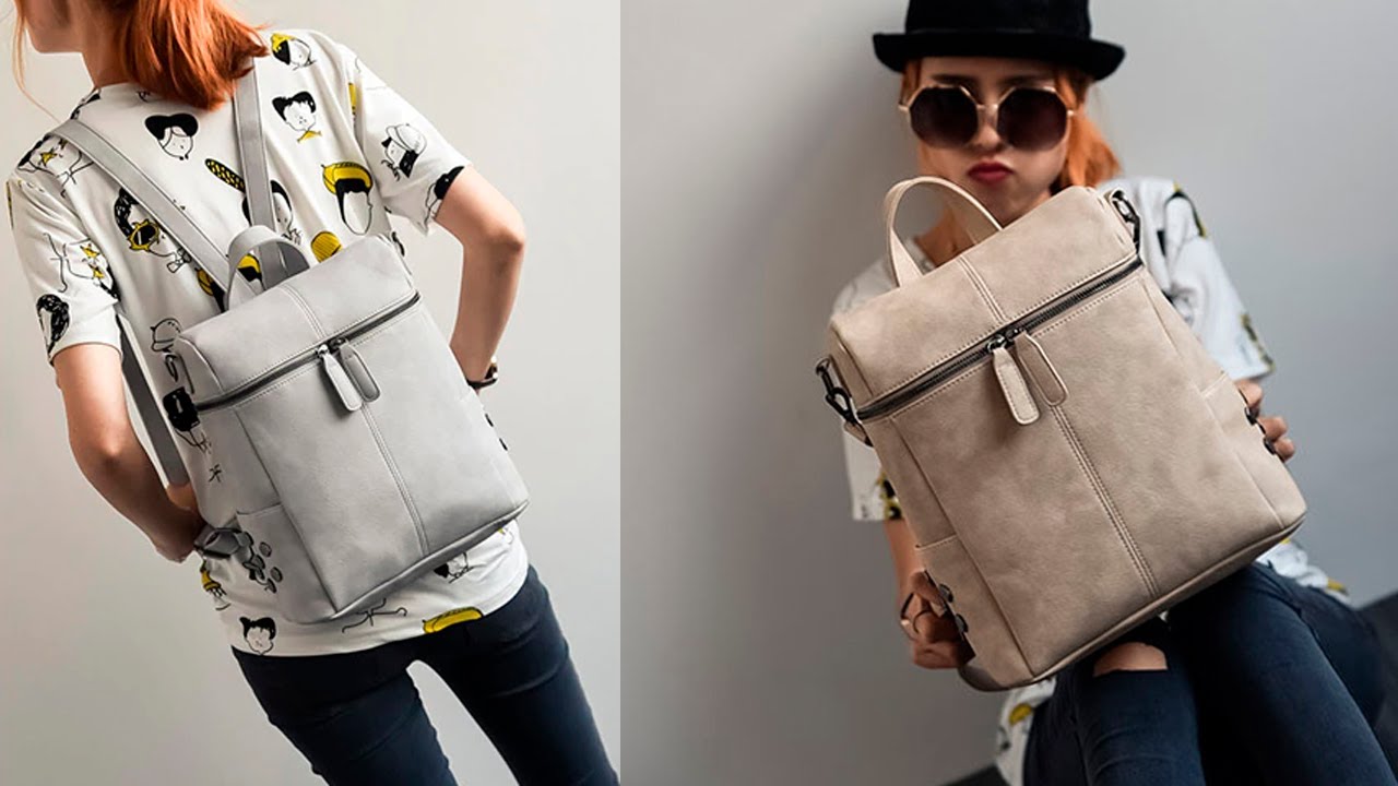 6 лучших женских рюкзаков/best women's backpacks с AliExpress YouTube