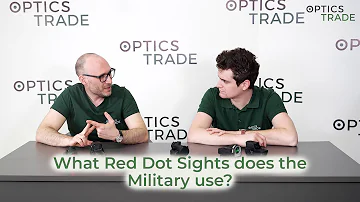 What sights does the military use?