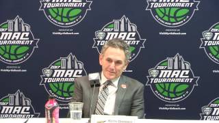 Akron Men's Basketball Post Game Press Conference - 03/09/2017 (EMU, MAC Tournament)
