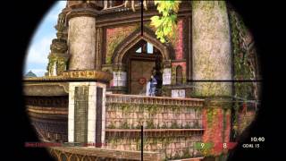 Uncharted 3 FFA gameplay on map City of Brass [PS3]