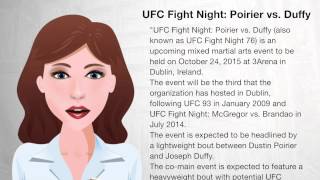 UFC Fight Night: Poirier vs. Duffy - Wiki Videos