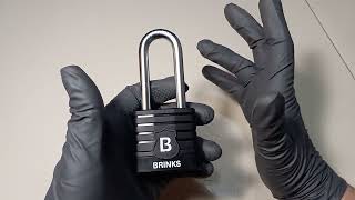 [005] Brinks 44MM Weather Proof Padlock - LPU Orange Belt Challenge #locksport #lockpicking #locks