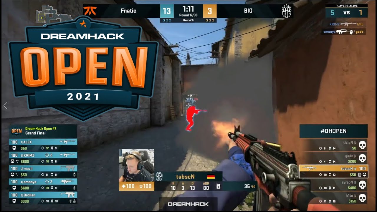 tabseN clutch 1v5 ? - CSGO HIGHLIGHTS