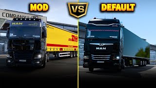 Shocking Differences: MAN TGX MOD vs DEFAULT MAN TGX