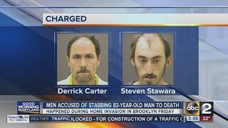 Men accused of stabbing 83-year-old man to death
