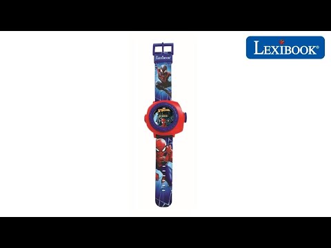 Lexibook Montre avec projections Reine Des Neiges Spider-Man / Frozen Spider-Man projecting watch