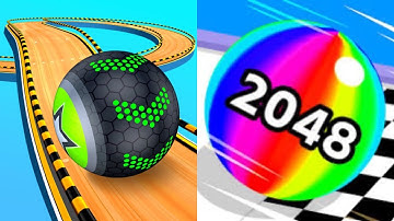 Going Balls vs Ball Run 2048 - All Level Gameplay Android,iOS - NEW MOD APK UPDATE GAMEPLAY