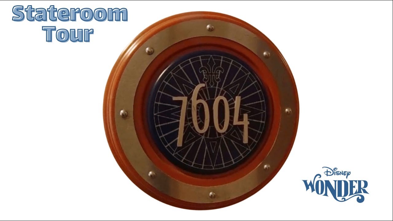 Disney Wonder | Deluxe Oceanview Stateroom With Verandah - Stateroom 7604