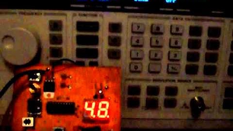 Project Lab IV MSP430 Seven Seg Testing