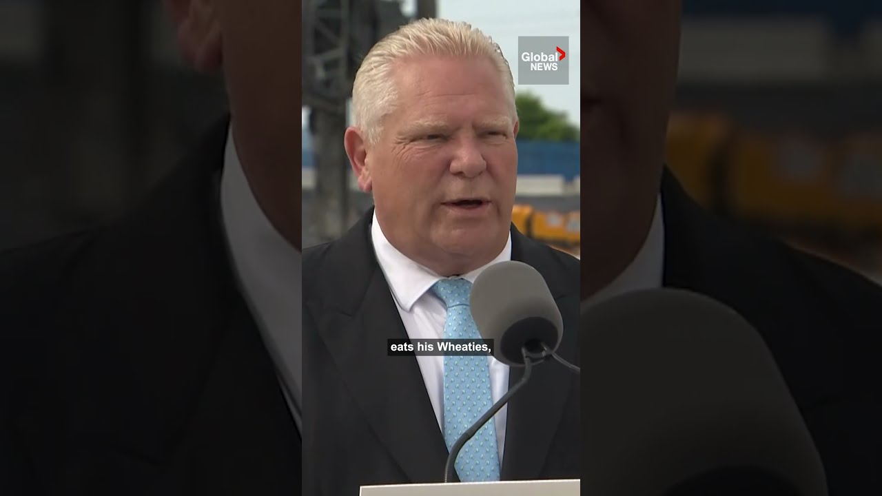 Doug Ford Calls Trump A Different Type Of Cat For Carney To Deal With