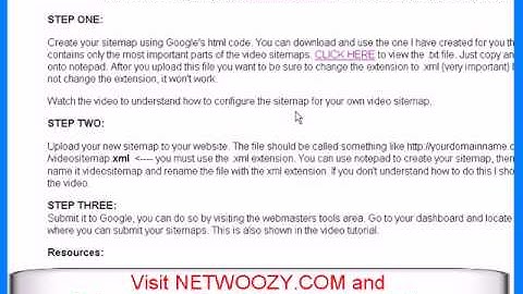 How to Create a Video Sitemap