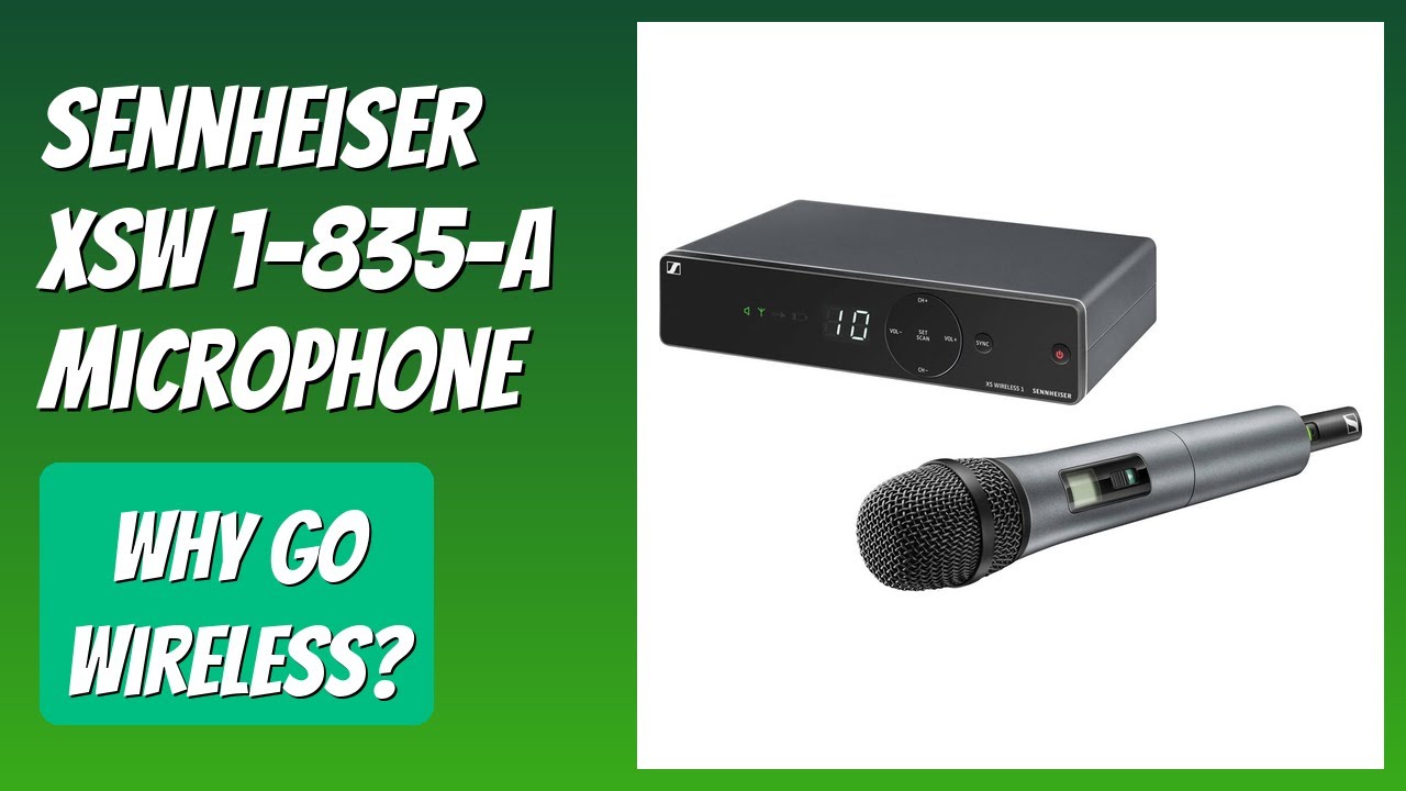 REVIEW (2026): Sennheiser XSW 1-835-A Microphone. Features. - YouTube
