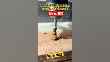 Powerful drill machine heavy duty, reverse and forward, switch￼
