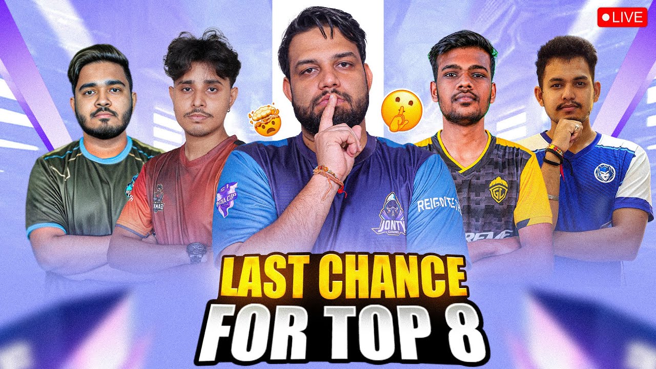 AAJ DECIDE HOGA TOP 8 TEAMS FOR CLASH SQUAD - TG VS JG VS GODL - 