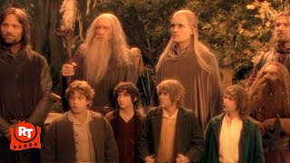 Lord of the Rings: The Fellowship of the Ring (2001)  The Fellowship Assembles Scene | Movieclips