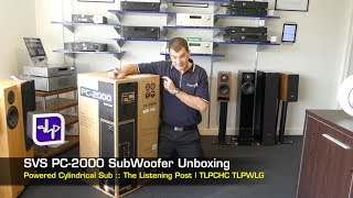 Svs Pc 00 Subwoofer Unboxing The Listening Post Tlpchc Tlpwlg Youtube