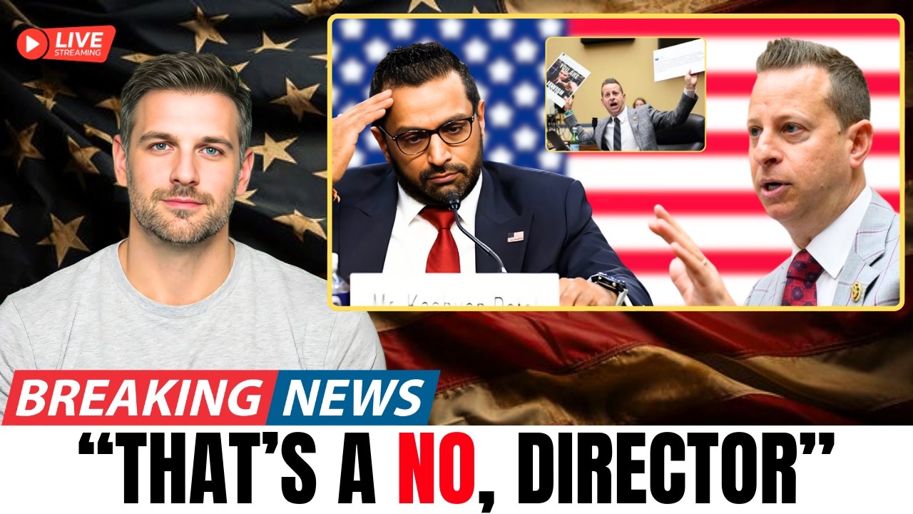 Moskowitz CAUGHT Kash Patel with Epstein Evidence—Patel STUNNED