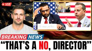 Moskowitz CAUGHT Kash Patel with Epstein Evidence—Patel STUNNED