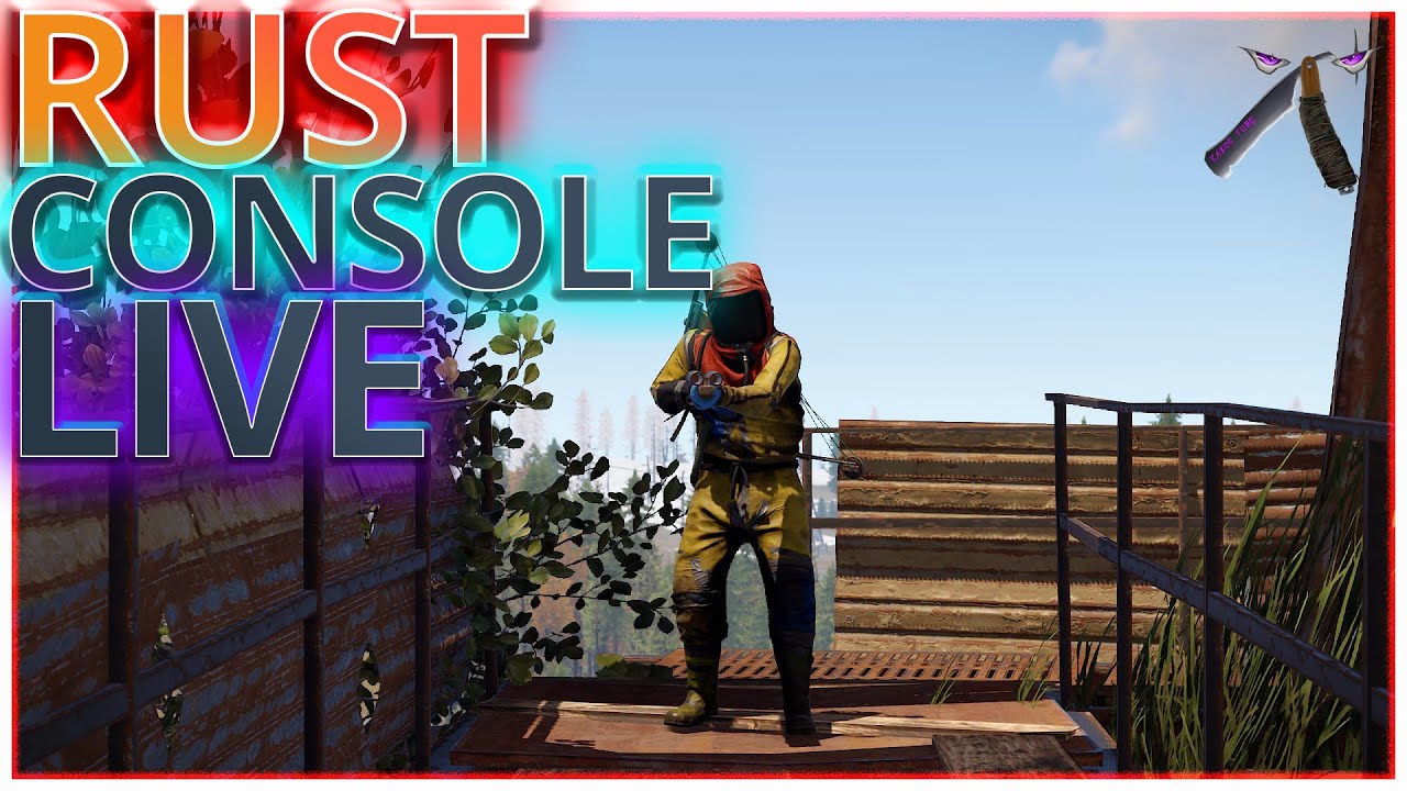 Not Raided Still Grinding ☢️ Rust Console 🎮 PS4, XBOX Stream 234 - YouTube