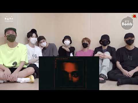 BTS reaction to I WAS NEVER THERE BY THE WEEKND