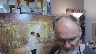 DAA 34-- Final Tweaks on a Wedding Portrait