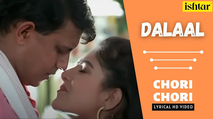 Chori Chori Maine Bhi To | Dalaal | Lyrical Video | Kumar Sanu | Kavita Krishnamurthy |Mithun|Ayesha